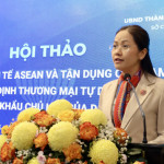 Hội thảo Cộng đồng Kinh tế ASEAN và tận dụng các cam kết trong các hiệp định thương mại tự do thuộc ASEAN đối với mặt hàng xuất khẩu chủ lực của doanh nghiệp Việt Nam